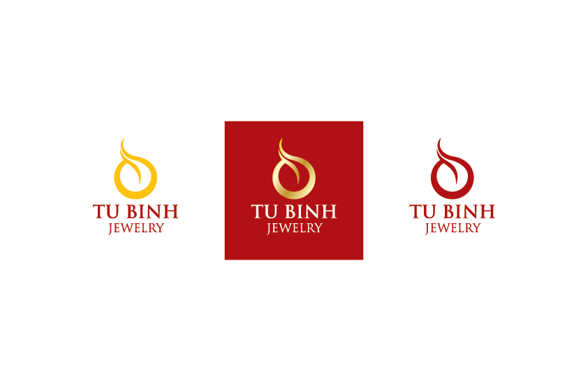 TU BINH JEWELRY - Thiết kế logo và ấn phẩm quảng cáo thương hiệu trang sức Tú Bình
